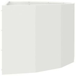 Jardinière Blanc 90 x 45 x 35 cm Acier 538840538840