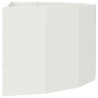 Jardinière Blanc 90 x 45 x 35 cm Acier 538840538840