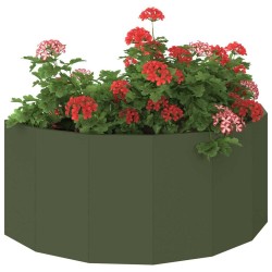 Jardinière Vert olive 90 x 45 x 35 cm Acier 538841538841