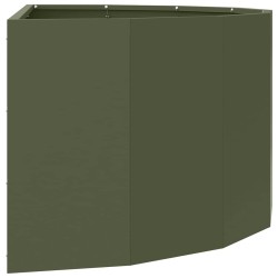 Jardinière Vert olive 90 x 45 x 35 cm Acier 538841538841