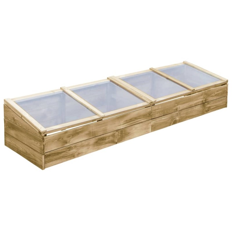 Serre Bois de pin imprégné 200x50x35 cm 538842538842
