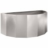 Jardinière Argent 90 x 45 x 35 cm Acier inoxydable 538843538843
