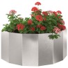 Jardinière Argent 90 x 45 x 35 cm Acier inoxydable 538843538843