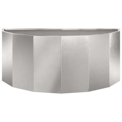 Jardinière Argent 90 x 45 x 35 cm Acier inoxydable 538843538843