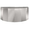 Jardinière Argent 90 x 45 x 35 cm Acier inoxydable 538843538843