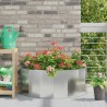 Jardinière Argent 90 x 45 x 35 cm Acier galvanisé 538844538844