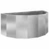 Jardinière Argent 90 x 45 x 35 cm Acier galvanisé 538844538844