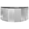 Jardinière Argent 90 x 45 x 35 cm Acier galvanisé 538844538844