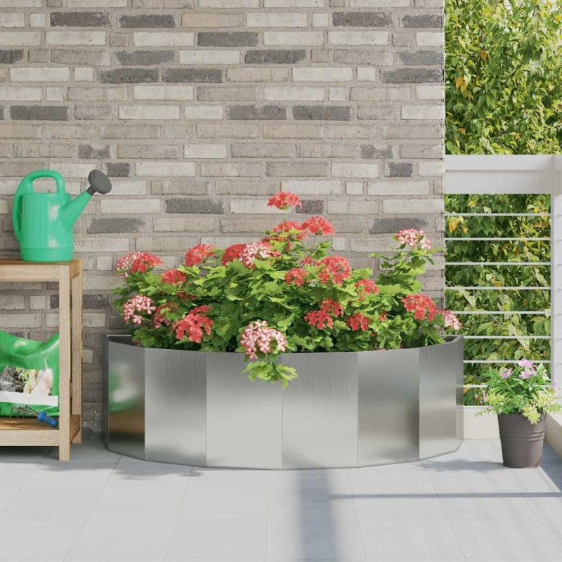 Jardinière Argent 120 x 60 x 35 cm Acier galvanisé 538846538846