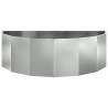 Jardinière Argent 120 x 60 x 35 cm Acier galvanisé 538846538846