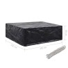 Housse de salon de jardin 8 œillets 250x210x90 cm 538851538851