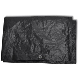 Housse de salon de jardin 8 œillets 242x162x100 cm 538852538852
