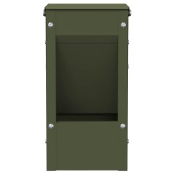 Distributeur pour lapins Vert olive 12,5 x 12,5 x 25 cm 538854538854