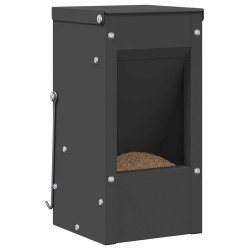 Distributeur pour lapins Noir 12,5 x 12,5 x 25 cm 538855538855