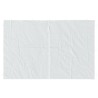 Parois de tente de réception 2 pcs et fermeture éclair PE Blanc  538857538857