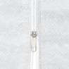 Parois de tente de réception 2 pcs et fermeture éclair PE Blanc  538857538857
