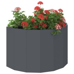 Jardinière Anthracite 60 x 30 x 35 cm Acier 538861538861