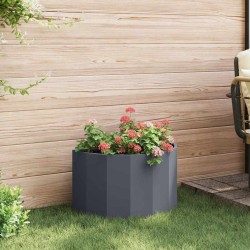 Jardinière Anthracite 60 x 30 x 35 cm Acier 538861538861