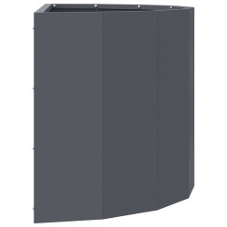Jardinière Anthracite 60 x 30 x 35 cm Acier 538861538861