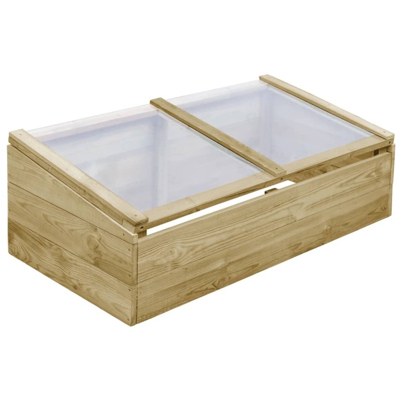 Serre Bois de pin imprégné 100x50x35 cm 538862538862