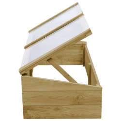 Serre Bois de pin imprégné 100x50x35 cm 538862538862