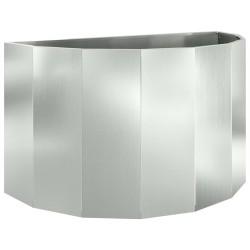 Jardinière Argent 90 x 45 x 50 cm Acier galvanisé 538863538863