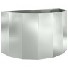 Jardinière Argent 90 x 45 x 50 cm Acier galvanisé 538863538863