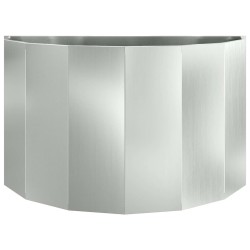 Jardinière Argent 90 x 45 x 50 cm Acier galvanisé 538863538863