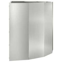 Jardinière Argent 90 x 45 x 50 cm Acier galvanisé 538863538863