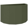 Jardinière Vert olive 90 x 45 x 50 cm Acier 538864538864