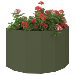 Jardinière Vert olive 90 x 45 x 50 cm Acier 538864538864