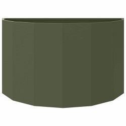 Jardinière Vert olive 90 x 45 x 50 cm Acier 538864538864