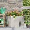 Jardinière Argent 90 x 45 x 50 cm Acier inoxydable 538865538865