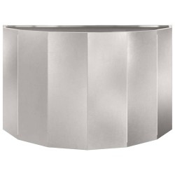 Jardinière Argent 90 x 45 x 50 cm Acier inoxydable 538865538865