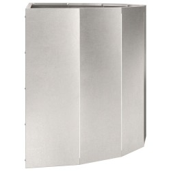 Jardinière Argent 90 x 45 x 50 cm Acier inoxydable 538865538865