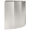 Jardinière Argent 90 x 45 x 50 cm Acier inoxydable 538865538865