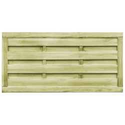 Portillons 2 pcs Bois de pin imprégné 150x75 cm Vert 538866538866