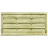 Portillons 2 pcs Bois de pin imprégné 150x75 cm Vert 538866538866