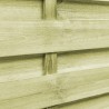 Portillons 2 pcs Bois de pin imprégné 150x75 cm Vert 538866538866