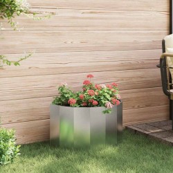 Jardinière Argent 60 x 30 x 35 cm Acier inoxydable 538868538868