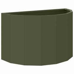 Jardinière Vert olive 60 x 30 x 35 cm Acier 538870538870