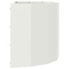 Jardinière Blanc 60 x 30 x 35 cm Acier 538871538871