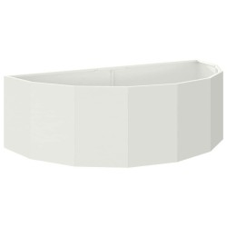 Jardinière Blanc 120 x 60 x 35 cm Acier 538872538872