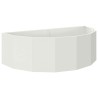 Jardinière Blanc 120 x 60 x 35 cm Acier 538872538872
