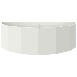 Jardinière Blanc 120 x 60 x 35 cm Acier 538872538872