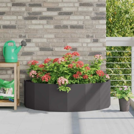Jardinière Noir 120 x 60 x 35 cm Acier 538874538874