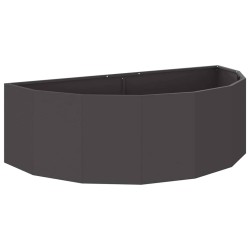Jardinière Noir 120 x 60 x 35 cm Acier 538874538874