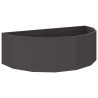 Jardinière Noir 120 x 60 x 35 cm Acier 538874538874