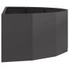 Jardinière Noir 120 x 60 x 35 cm Acier 538874538874