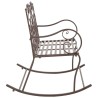Banc de jardin 104 cm Fer Marron antique 538876538876